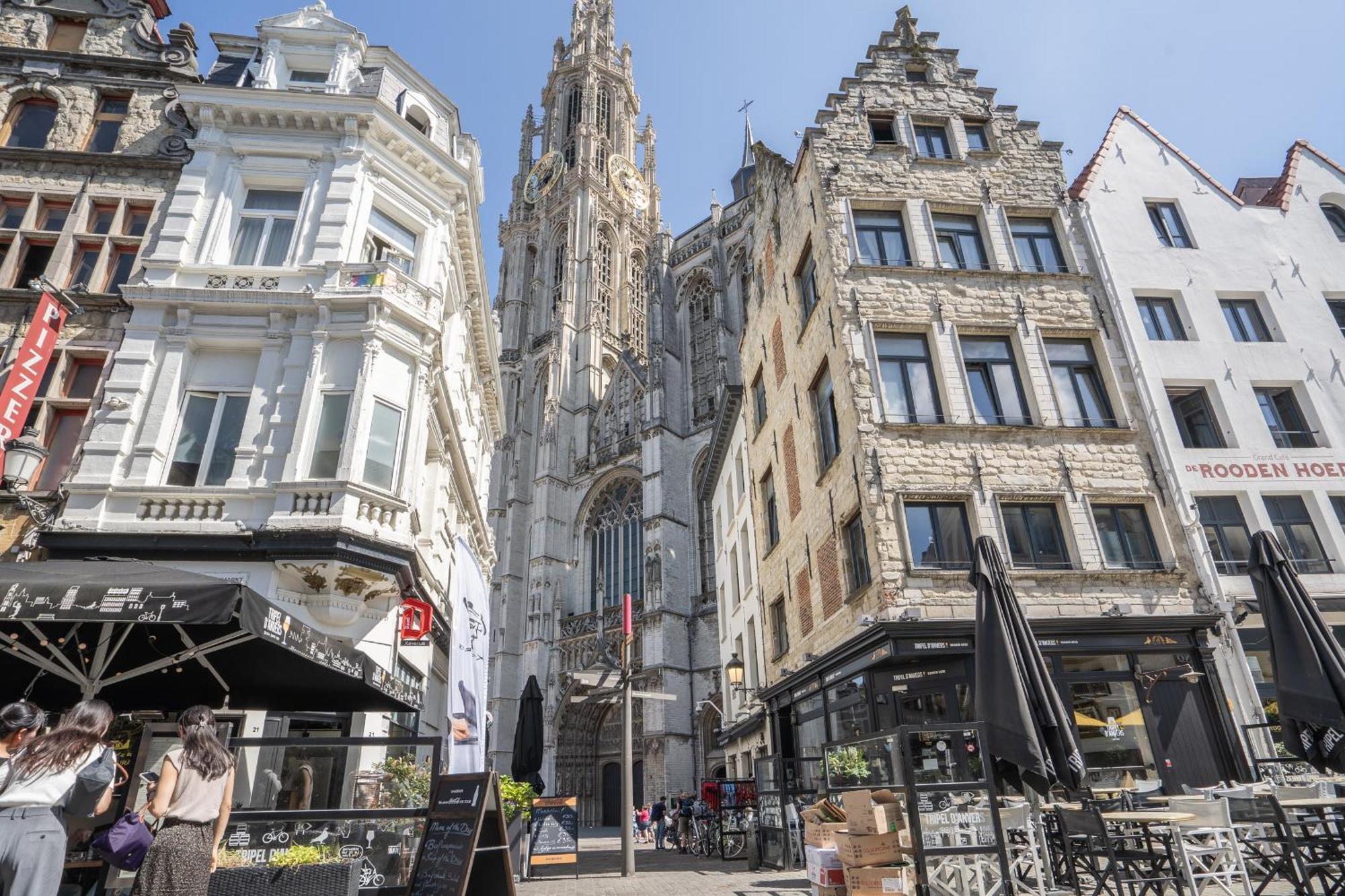 Tempel Triplex & Duplex At Historic Heart Of Antwerp Apartment Exterior photo